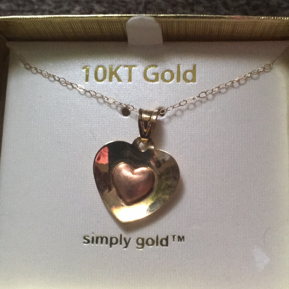 New 10K SOLID YELLOW GOLD Necklace